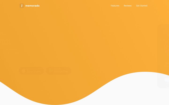 Screenshot of memorado.com