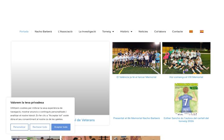 Screenshot of memorialnachobarbera.com
