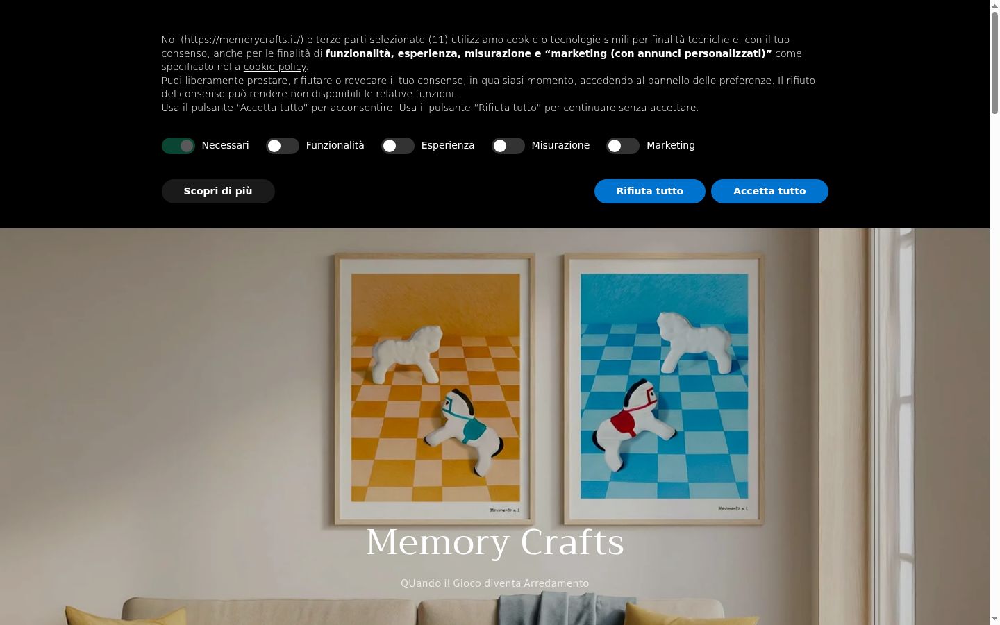 Zrzut ekranu banera zgody wyświetlanego przed jakąkolwiek interakcją