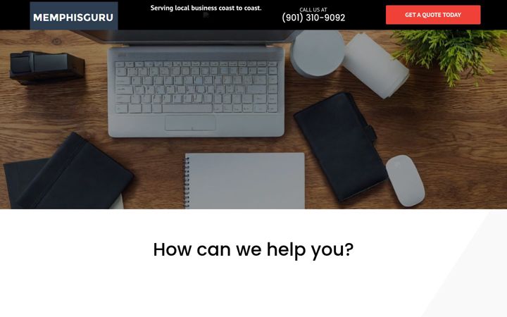 Screenshot of memphisguru.com