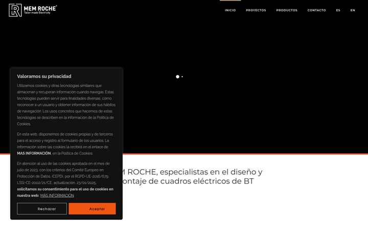 Screenshot of memroche.com