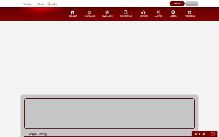 Screenshot of menangbet777x.org