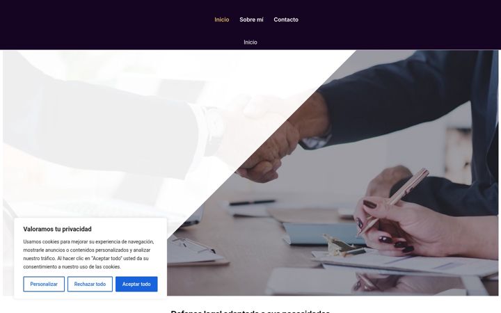 Screenshot of mendezabogadoscoin.com