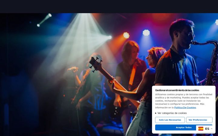 Screenshot of menendezeventos.com
