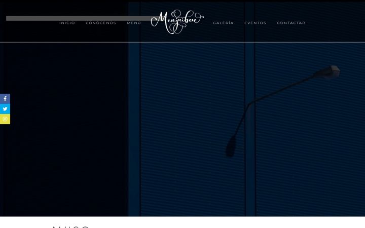 Screenshot of menjaibeu.com