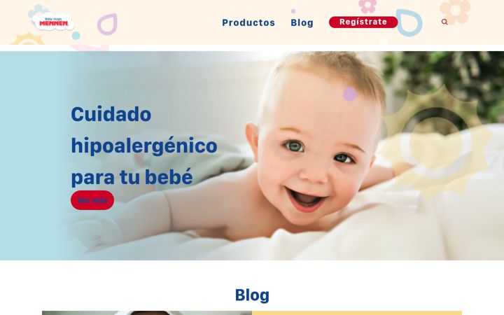 Screenshot of mennencentralamerica.com
