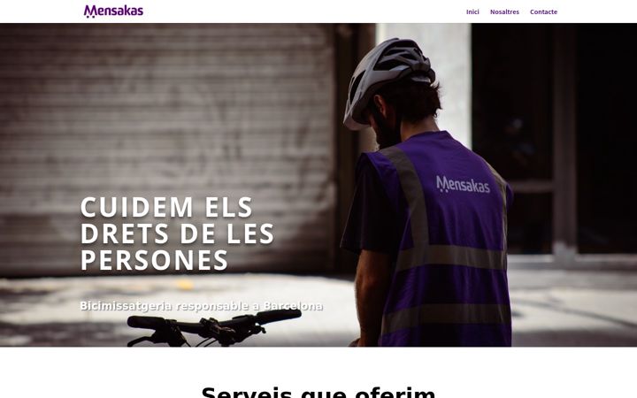 Screenshot of mensakas.com