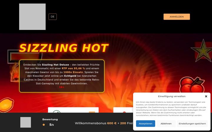Screenshot of menschenbewegen.com