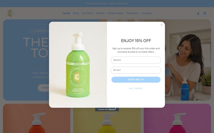Screenshot of mentalhealthcosmetics.com