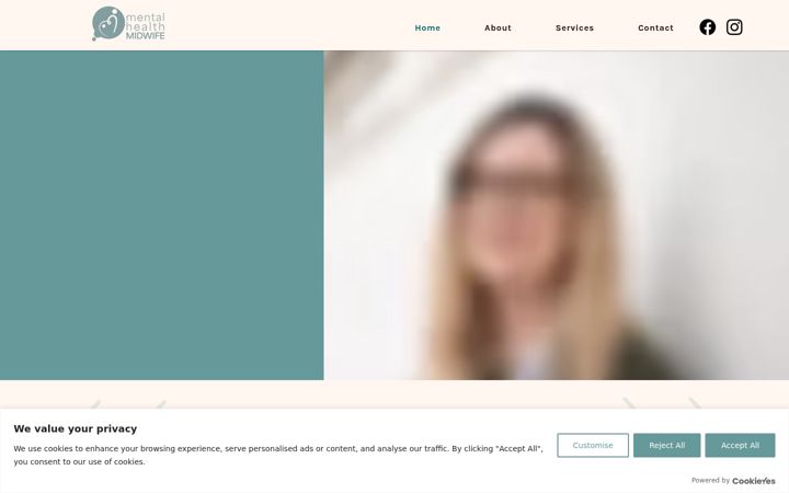 Screenshot of mentalhealthmidwife.com