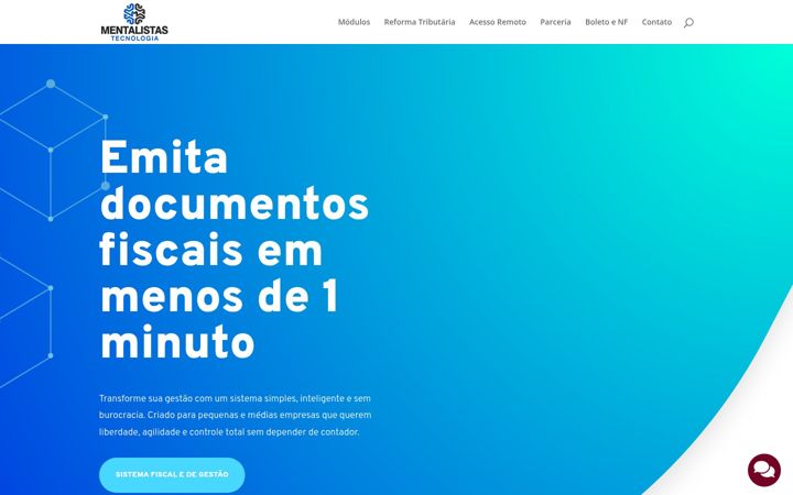 Screenshot of mentalistas.com