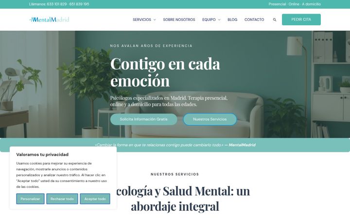 Screenshot of mentalmadrid.com