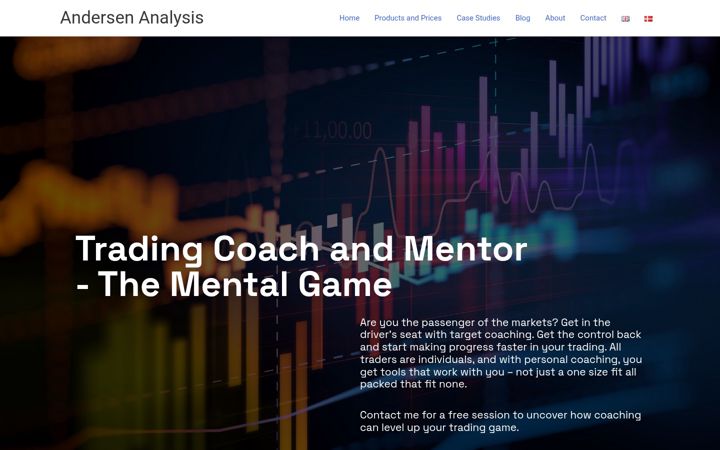 Screenshot of mentaltradingcoach.com