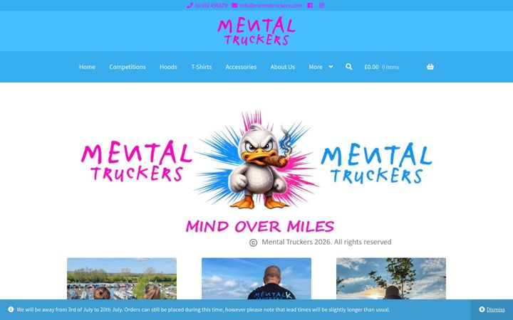 Screenshot di mentaltruckers.com