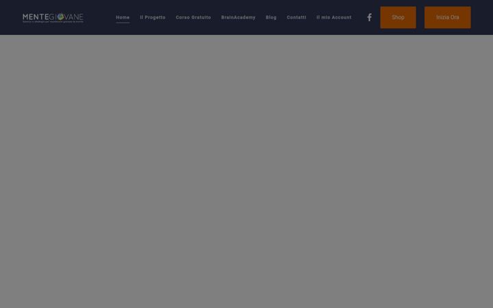 Screenshot of mentegiovane.com
