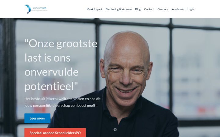 Screenshot of mentesme.com