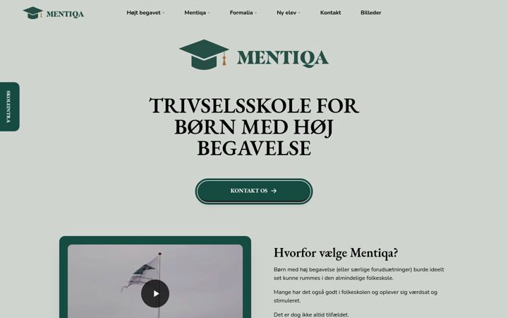 Screenshot of mentiqa.com