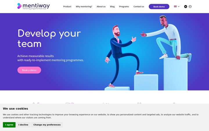 Screenshot of mentiway.com