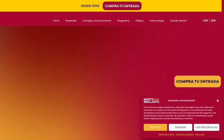 Screenshot of mentsbrillants.com
