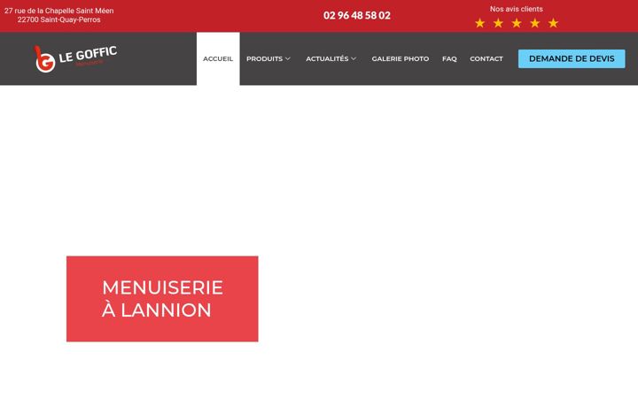 Screenshot of menuiserie-legoffic.com