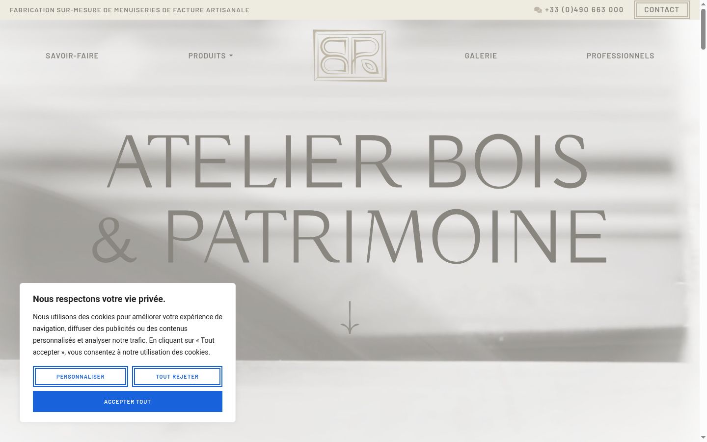 Screenshot tal-banner tal-kunsens muri qabel kwalunkwe interazzjoni