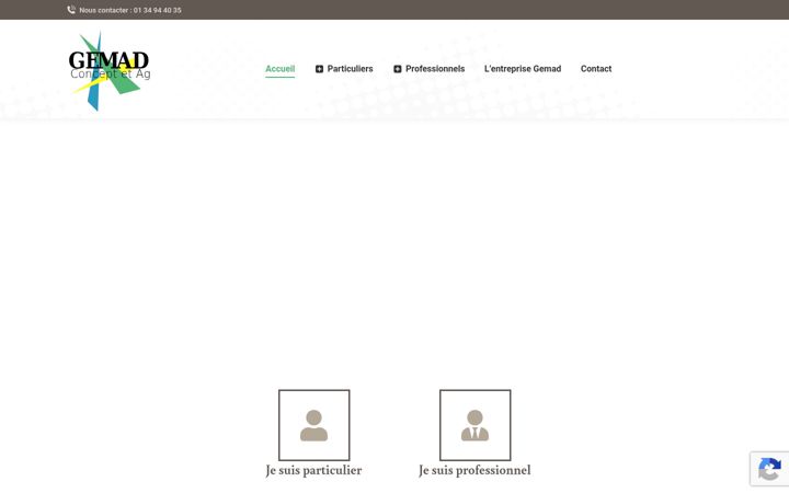 Screenshot of menuiseriesgemad.com