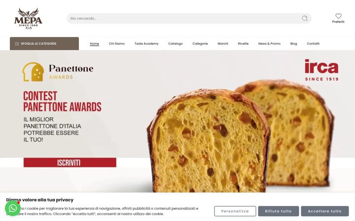 Screenshot of mepaalimentari.com