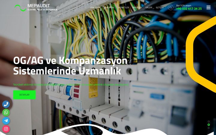 Screenshot of mepaudit.com