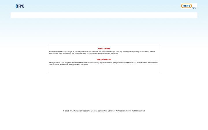 Screenshot of mepsfpx.com.my