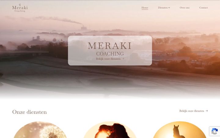 Captura de pantalla de meraki-coaching.nl