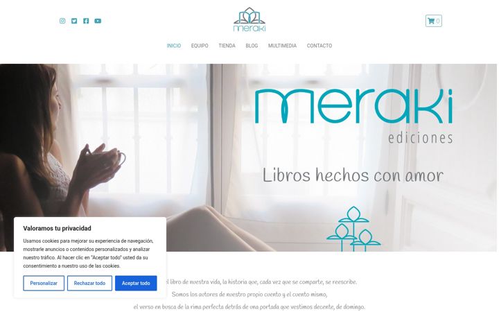 Screenshot of merakiediciones.com