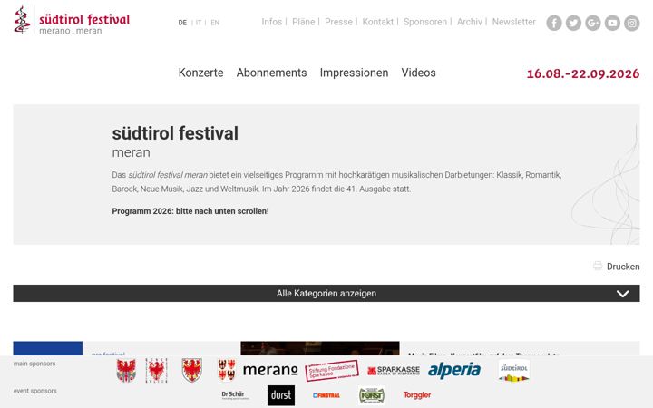 Screenshot of meranofestival.com