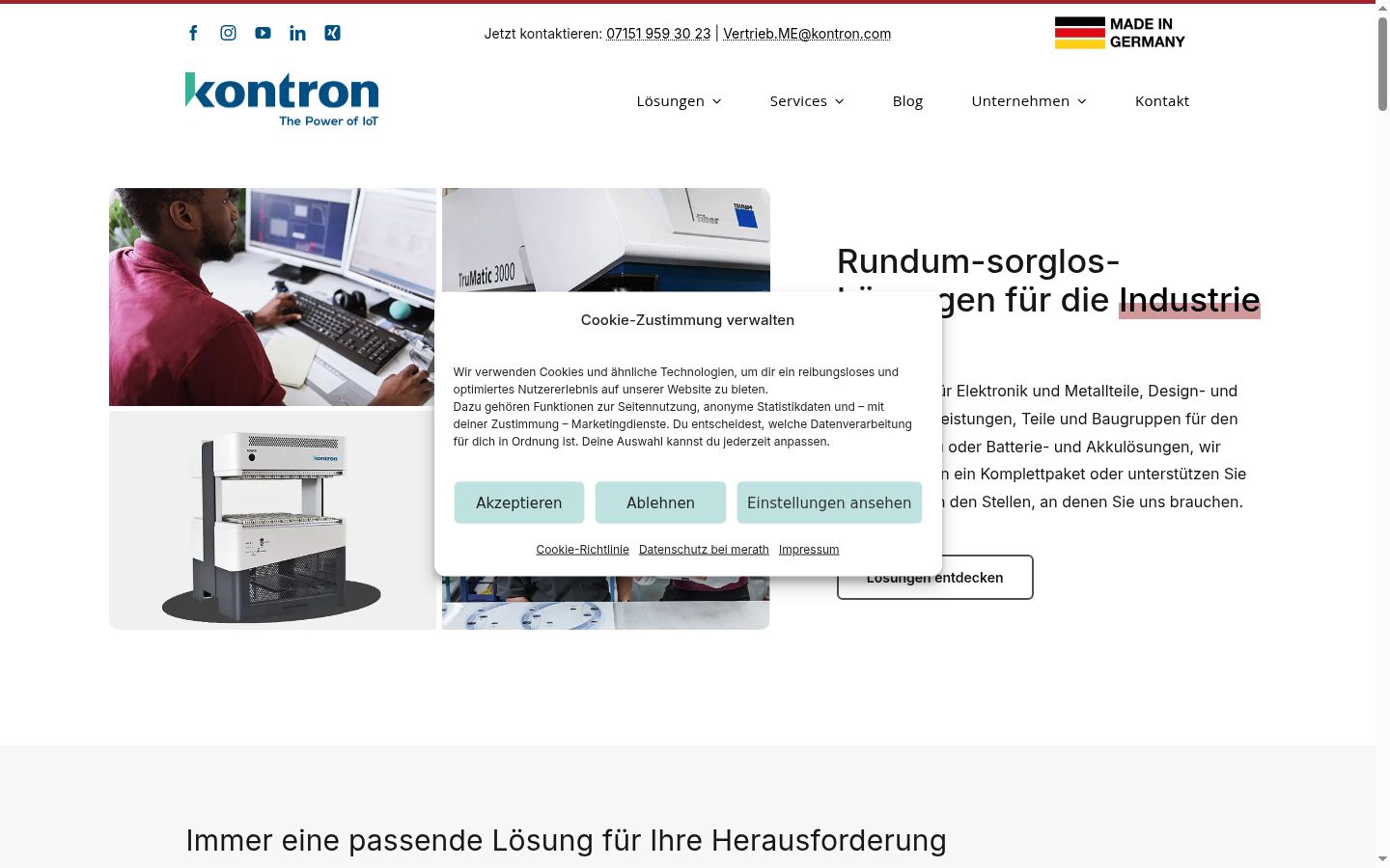 Sutikimo reklamjuostės, rodytos prieš bet kokią sąveiką, ekrano kopija