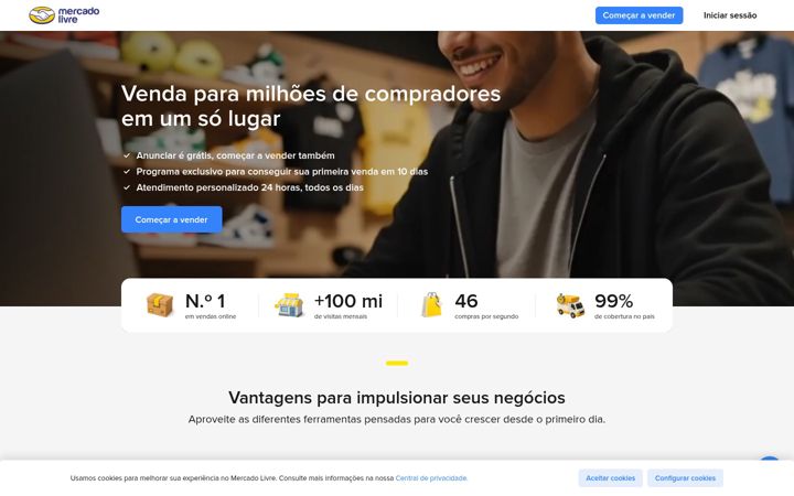 Screenshot of mercadoshops.com.br