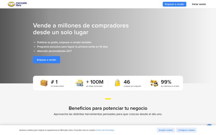 Screenshot of mercadoshops.com.co