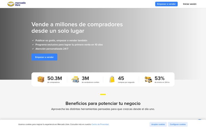 Screenshot of mercadoshops.com.mx