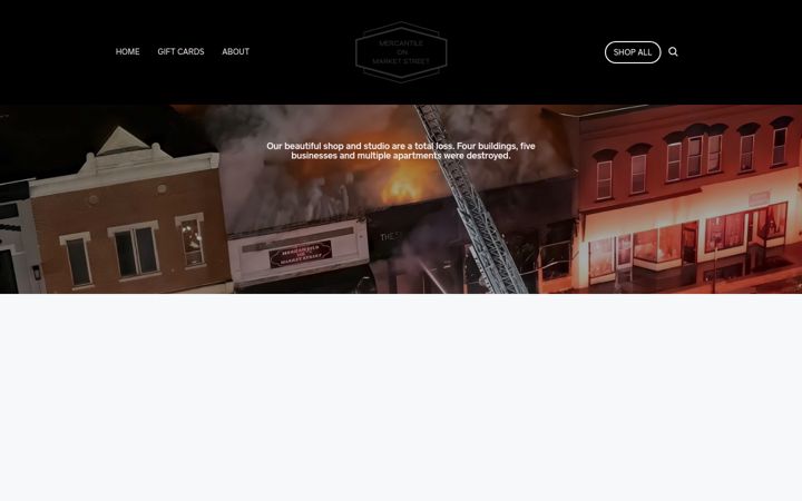 Screenshot of mercantileonmarket.com