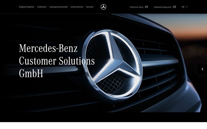 Screenshot of mercedes-benz-customer-solutions.com