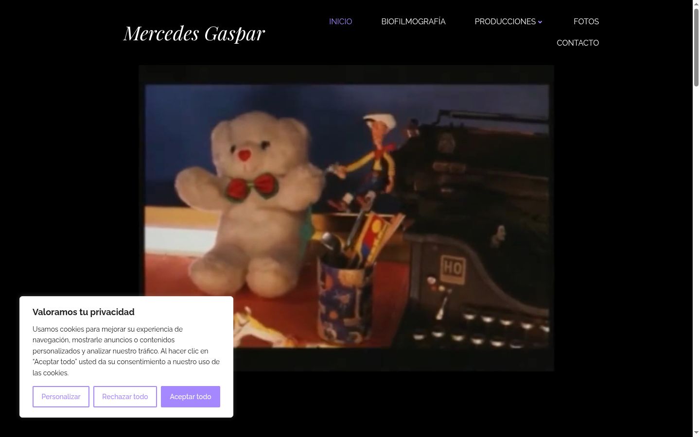 Screenshot του banner συγκατάθεσης που εμφανίστηκε πριν από οποιαδήποτε αλληλεπίδραση