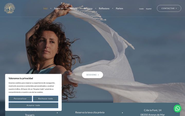 Screenshot of mercepuigterapias.com
