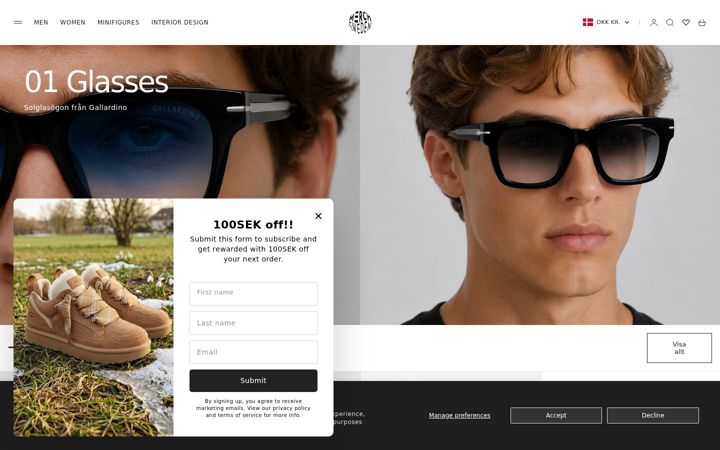 Screenshot of merchsweden.com