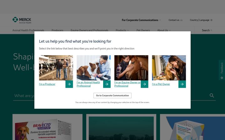 Screenshot of merck-animal-health-usa.com