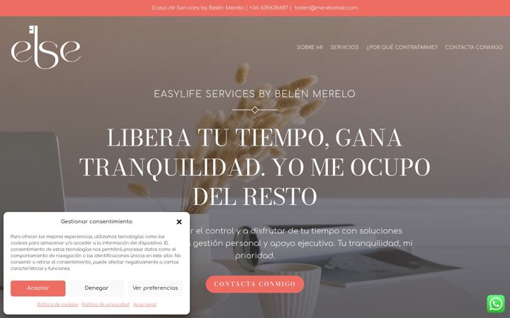 Screenshot of mereloelse.com