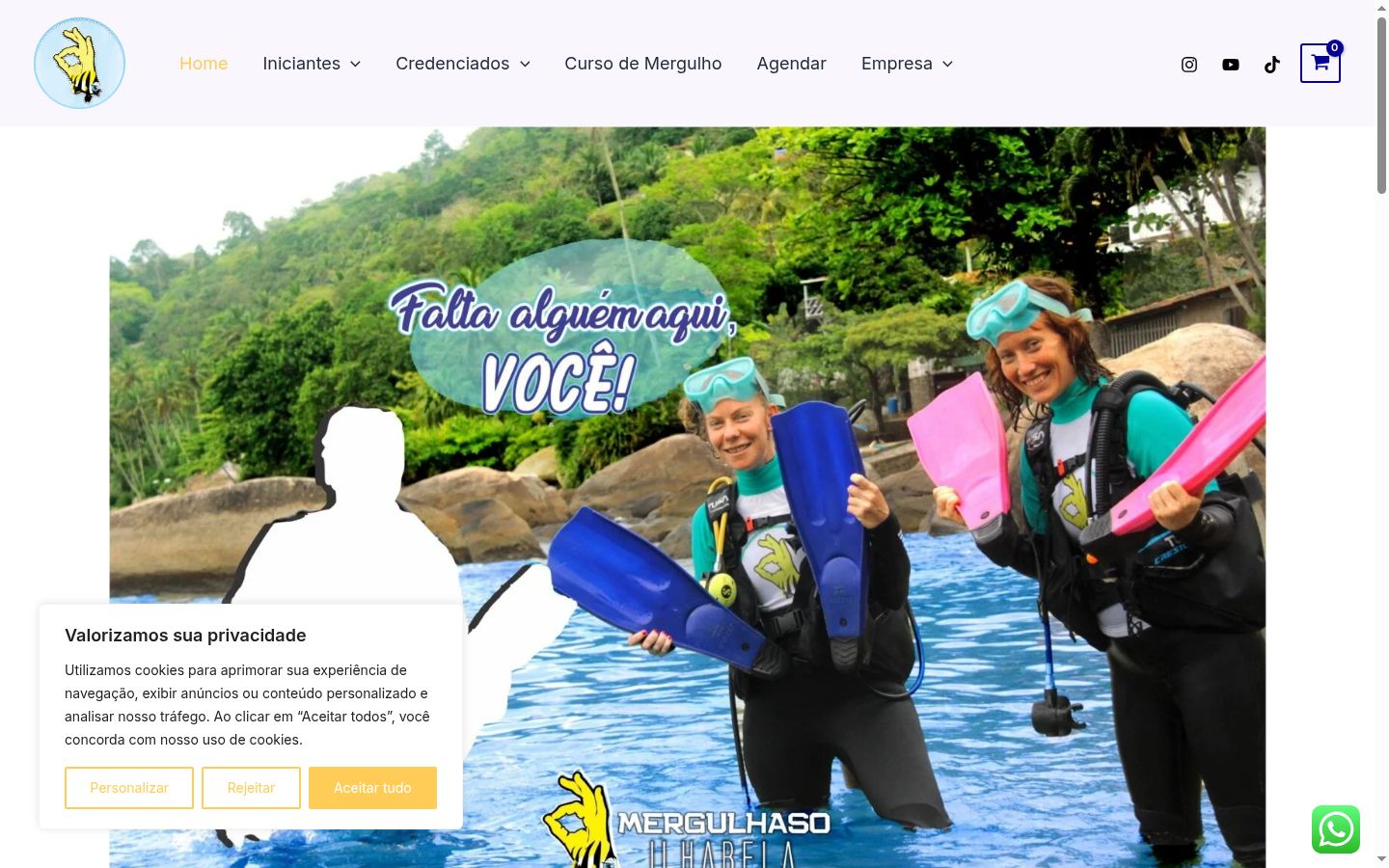 Sutikimo reklamjuostės, rodytos prieš bet kokią sąveiką, ekrano kopija