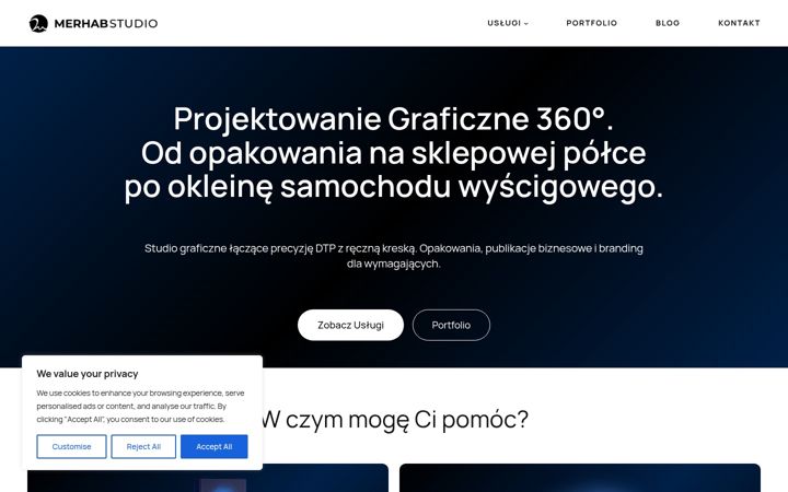 Screenshot of merhabstudio.com