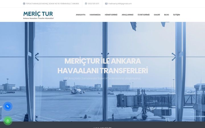Screenshot of merictur.com