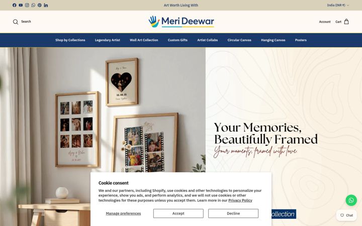 Screenshot of merideewar.com