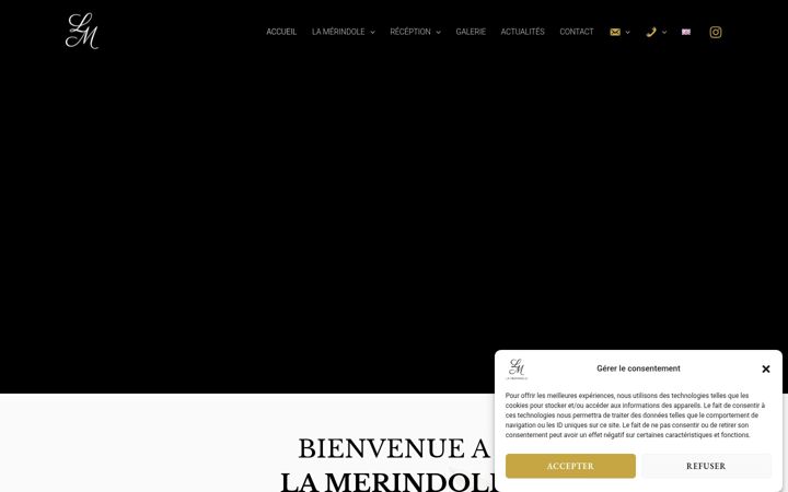 Screenshot of merindole.com