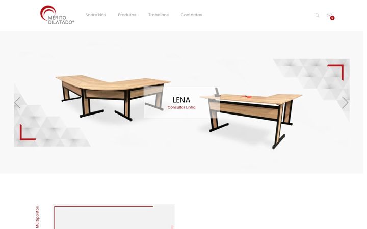 Screenshot of meritodilatado.com