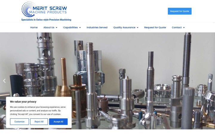 Screenshot of meritscrew.com